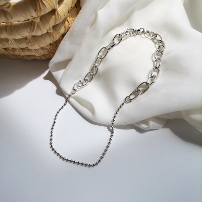 Dây chuyền xu hướng hip hop cá tính Âu Mỹ chuỗi xương đòn sáng tạo