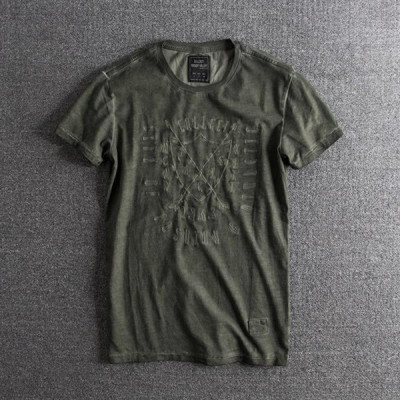 Áo thun wash bụi phong cách cổ điển