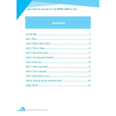 Sách - Global Success Luyện Chuyên Sâu Ngữ Pháp Và Từ Vựng Tiếng Anh Lớp 3 - Tập 1 - Minh Thắng