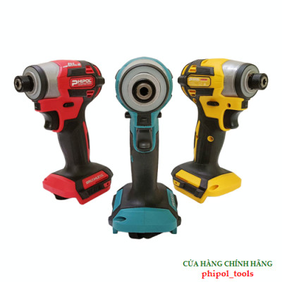 Thân máy chuyên vít 173, có 4 chế độ, chân pin phổ thông, chỉnh tốc PHIPOL TOOLS - Màu Ngẫu Nhiên - Hàng Chính Hãng