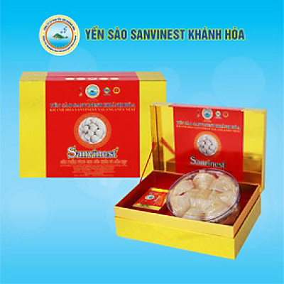 Yến sào Sanvinest Khánh Hòa chính hiệu nguyên tổ sơ chế 100g - S210