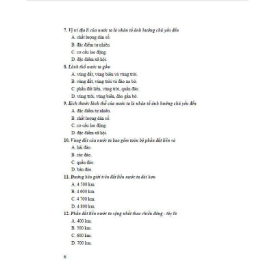 Sách - Trắc Nghiệm Địa Lí Lớp 8 - Dùng Chung Cho Các Bộ SGK Hiện Hành - Nguyễn Đức Vũ - Hồng Ân