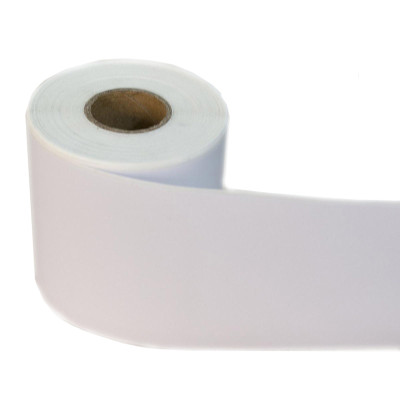 Giấy Decal Nhiệt Liên Tục Có Keo, In Xong Lột Dán Gửi Hàng, Bản Rộng 75mm, Cuộn Giấy Dài 30 Mét, Dùng Cho Máy In Nhiệt, Máy In Hoá Đơn Có Dao Cắt Để In Vận Đơn Gửi Hàng( Hàng Nhập Khẩu)