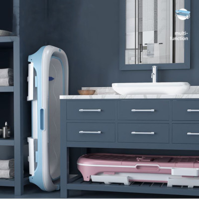 Bồn tắm gấp gọn cho cả gia đình- Bồn tắm silicon cao cấp -tiết kiệm không gian -hàng chính hãng								