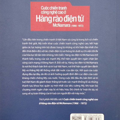 Cuộc Chiến Tranh Công Nghệ Cao Ở Hàng Rào Điện Tử McNamara (1966 - 1972)