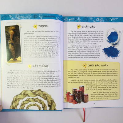 Sách - 365 Phát Hiện Và Phát Minh Ấn Tượng Trong Lịch Sử Nhân Loại - Bìa cứng - In màu toàn bộ - NXB Mỹ Thuật