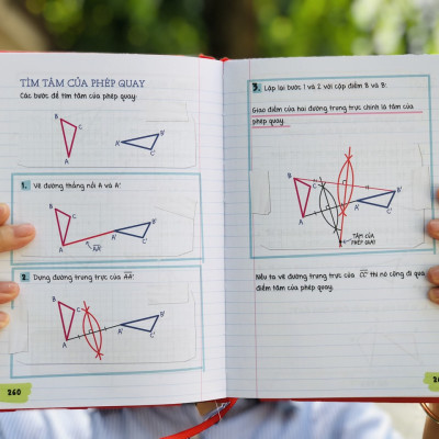 Sách - Sổ tay Hình học - Á Châu Books ( Tiếng Việt, lớp 8 - lớp 12 )