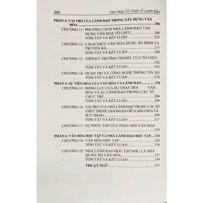 Sách - Văn Hóa Tổ Chức Và Lãnh Đạo - NS Kinh Tế