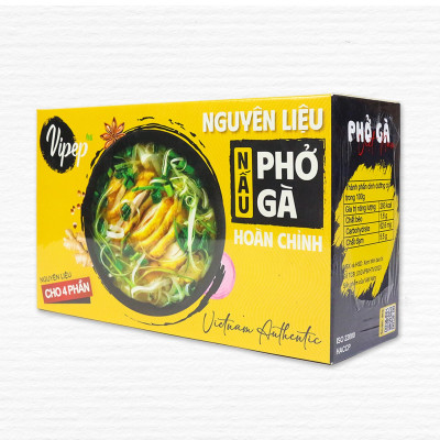 Nguyên Liệu Nấu Phở Gà Hoàn Chỉnh Vipep 320G - Gia vị Vipep