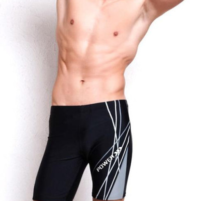 Quần bơi nam giới dáng vừa, độ dài trên gối, chất thun bơi lạnh dày đẹp, co giãn 4 chiều ôm đùi gọn gàng dễ chịu, thoáng mát nhanh khô | BN005