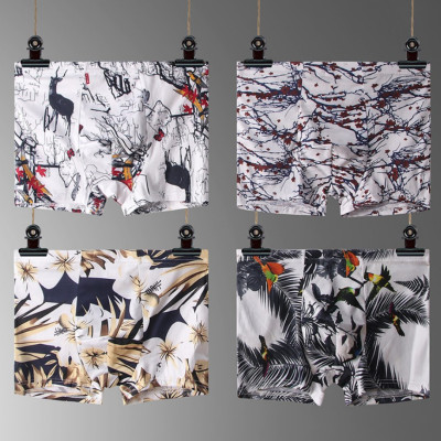 COMBO 4 QUẦN LÓT BOXER NAM cao cấp chất vải mềm mịn, hút mồ hôi tốt, kiểu dáng quyến rũ L2893