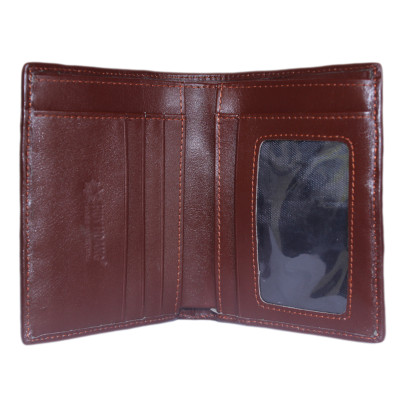  Ví nam da cá sấu màu nâu đất HJ92701-11-29-60-64