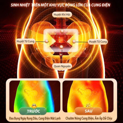 COMBO 3 Miếng Dán Đau Bụng Dán Chườm Ấm Bụng Giữ Nhiệt Cơ Thể 3 Vị Thảo Dược Thiên Nhiên Chườm Nóng Văn Phòng