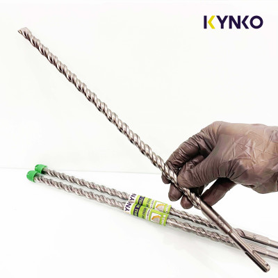 Phi Ø 16 dài 460MM mũi khoan bê tông SDS xuyên tường đầu dẹt KYNKO MKBTXT- 16460