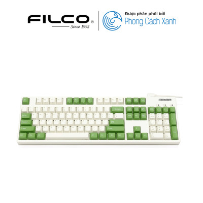 Bàn phím cơ Filco Majestouch Convertible 3X Matcha - Fullsize - Hàng Chính Hãng