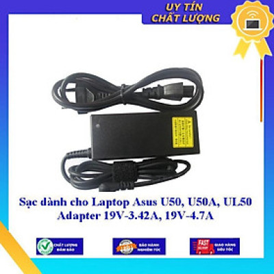 Sạc dùng cho Laptop Asus U50 U50A UL50 Adapter 19V-3.42A 19V-4.7A - Hàng Nhập Khẩu New Seal