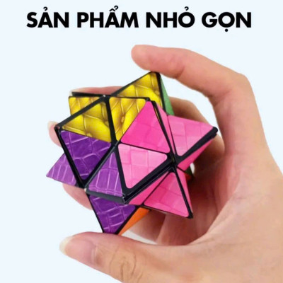 Đồ Chơi Rubik, Combo 6 Khối Rubik Biến Hình Khác Nhau, Đồ Chơi Thông Minh Cho Bé