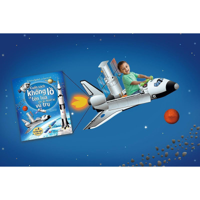 Sách - Big Book Of Rockets And Spacecraft - Cuốn Sách Khổng Lồ Về Tên Lửa Và Các Thiết Bị Vũ Trụ - Đinh Tị Books