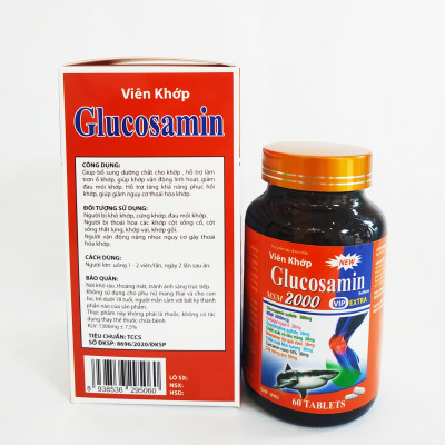 VIÊN KHỚP GLUCOSAMIN – GIÚP PHỤC HỒI VÀ GIẢM ĐAU XƯƠNG KHỚP – SCHIFF GLUCOSAMINE – LỌ 60 VIÊN