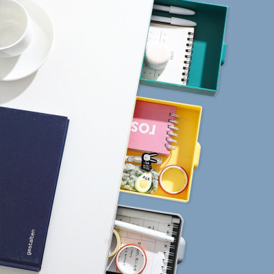 Hộc Ngăn Kéo Bàn Mini Có Keo Dán KitAcoom hàng Nhập Khẩu Cao Cấp, Dùng Để Văn Phòng Phẩm, Lưu Trữ Đồ Tiện Ích- Loại Kích Thước Lớn.