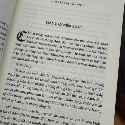 (Tái bản 2024) ÁNH SÁNG VÔ HÌNH - Anthony Doerr Vũ - Thanh Tuyền dịch – Quảng Văn