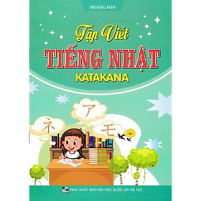 Sách - Tập Viết Tiếng Nhật Katakana - Hồng Ân
