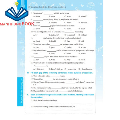 Sách - Chinh phục bộ đề thi Tiếng Anh vào lớp 6 (tái bản 01)