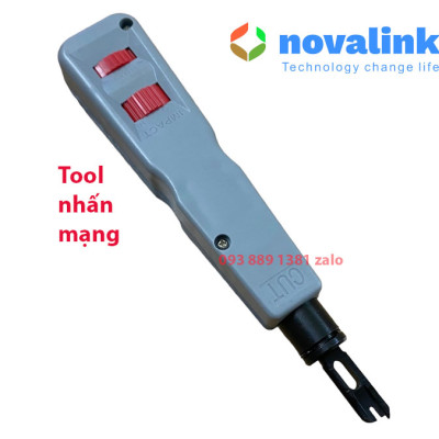 Tool nhấn mạng Novalink CC-15-00063 cao cấp - Hàng chính hãng, đủ thuế VAT, COCQ