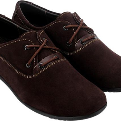 Giày Nam Thể Thao Cột Dây Huy Hoàng HT7745 - Nâu Đất