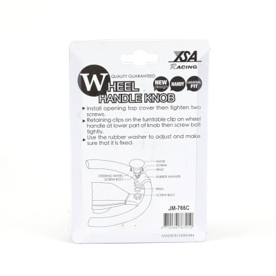 Tay Quay Trợ Lực Vô Lăng Ô Tô CIND JM-766C Màu Carbon