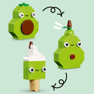 LEGO CLASSIC 11039 Đồ Chơi Lắp Ráp Bộ Gạch Chi Tiết Chủ Đề Ẩm Thực (150 chi tiết)