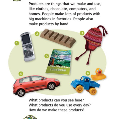 Oxford Read and Discover 3 How We Make Products