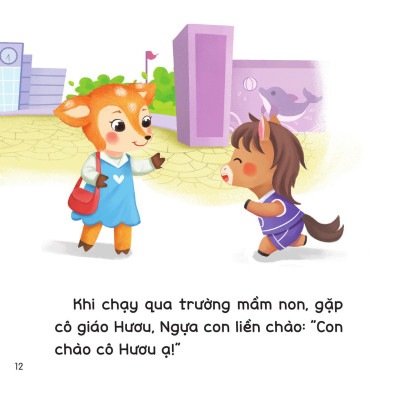 Sách - Bé Lớn Lên Cùng Những Câu Chuyện Nhỏ - Bé Học Lễ Phép