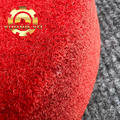 Bánh nỉ đỏ đánh bóng-nỉ đỏ đánh bóng inox kích thước 200x50x16mm #240 (Gía đã bao gồm VAT)