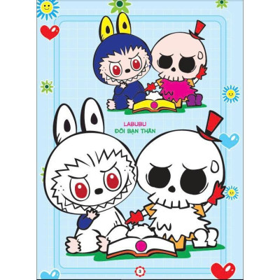 Sách - Bé Tô Màu Labubu - Dịu Dàng Và Lãng Mạn - Hồng Ân