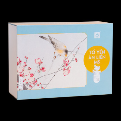 Tổ Yến Ăn Liền MS - Nhiều vị - Nhà Yến Nha Trang - Hộp 100 Gram - Yến Sào Cao Cấp - Hàng Chính Hãng