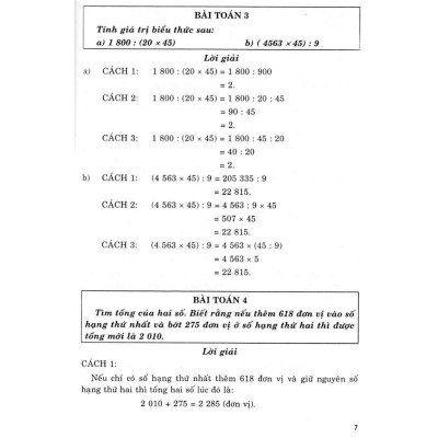 Sách - Giải Bằng Nhiều cách Các Bài Toán Lớp 4 - Biên Soạn theo Chương Trình GDPT Mới - Hồng Ân