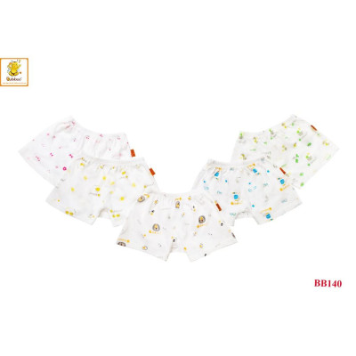 Quần boxer in nhiều hình cotton 2 chiều BABIBOO - BB140
