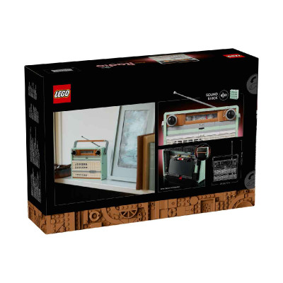 Đồ Chơi Lắp Ráp Đài Radio Cổ Điển LEGO ICONS 10334 (906 chi tiết)