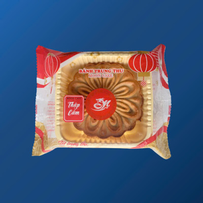 Combo 10 Bánh Trung Thu 2 Trứng Muối Mix Vị TLP Loại 220g/250g | Nhân Bánh (Thập Cẩm, Đậu Xanh, Khoai Môn, Dừa, Trà Xanh)