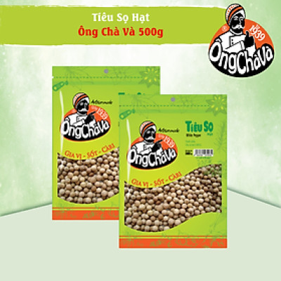 Combo 2 Túi Tiêu Sọ Hạt Ông Chà Và 500g (White Pepper)