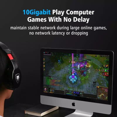 Ugreen UG11263NW106TK 5M màu Đen Cáp mạng LAN CAT 7 ftp dây dẹp - HÀNG CHÍNH HÃNG