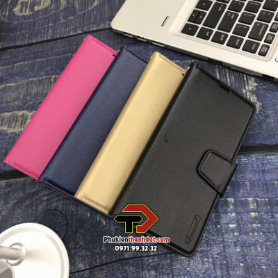 Bao da dạng ví Dành cho SamSung A52/ A52s hiệu Han man có quai cài, ngăn chứa thẻ - Hàng Chính hãng