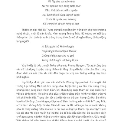 Trống Đồng - Tiểu Thuyết Lịch Sử Về Hai Bà Trưng