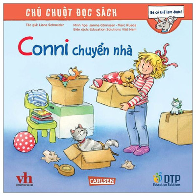 Sách - Chú Chuột Đọc Sách - Conni Chuyển Nhà