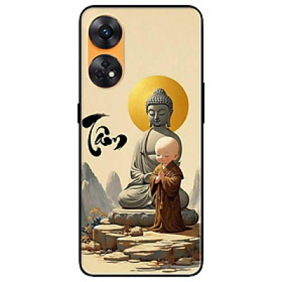 Ốp lưng cho Oppo Reno 2Z - 2F - 6Z - 7Z 5G - 8Z 5G - 8T 4G - 8T 5G - A96 5G - Chú Tiểu Tâm Nâu - Hàng Chính Hãng