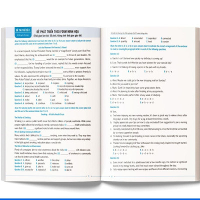 Sách - 35 Đề Thi Thử Kỳ Thi Tốt Nghiệp THPT Môn Tiếng Anh MCBooks