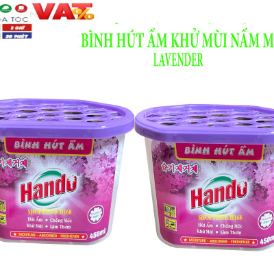 Combo 6 Hộp Hút Ẩm Khử Mùi Nấm Mốc Hương Hồng 450Ml