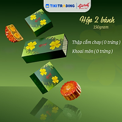 Hộp 2 Bánh Trung Thu Givral Song Lộc 5 (200gr)