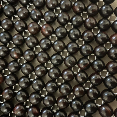 Chiếu Hạt Gỗ Trắc Bóng Hạt 1.2cm - Chiếu gỗ Mian ( video , hình thật )